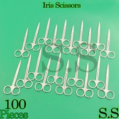 100 IRIS SCISSORS 4.5″ STRAIGHT SURGICAL INSTRUMENTS