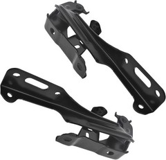 2PCS Hood Hinge Set Black Steel Replacement for 2016-2021 Civic 60120TBAA00ZZ 60