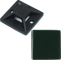Self Adhesive Cable Tie Mounts 3M Strongly Adhesive Backed Zip Tie Base Holders