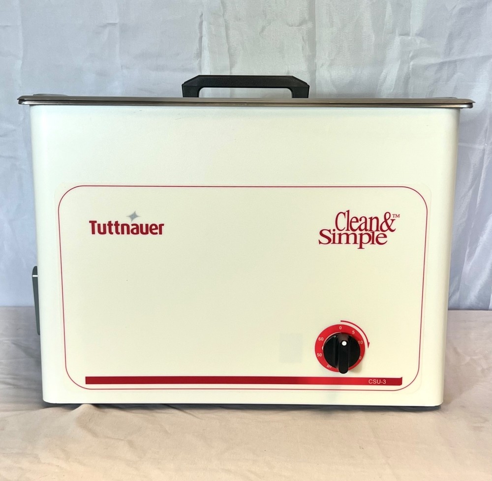 Tuttnauer Clean & Simple Model CSU3 12 Liters 3 Gallon Ultrasonic Cleaner CSU-3