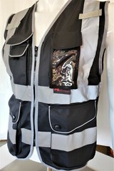 FX High Visibility Reflective Safety Vest w/ ID pocket(Small-2XL)