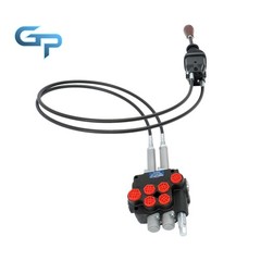 Hydraulic Remote Control Valve 2 Spool 21 GPM Easy Installation Kit