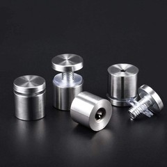 8 Pcs Sign Standoff Screws s Stainless Steel Wall Standoff Mounts Glass Acryl…
