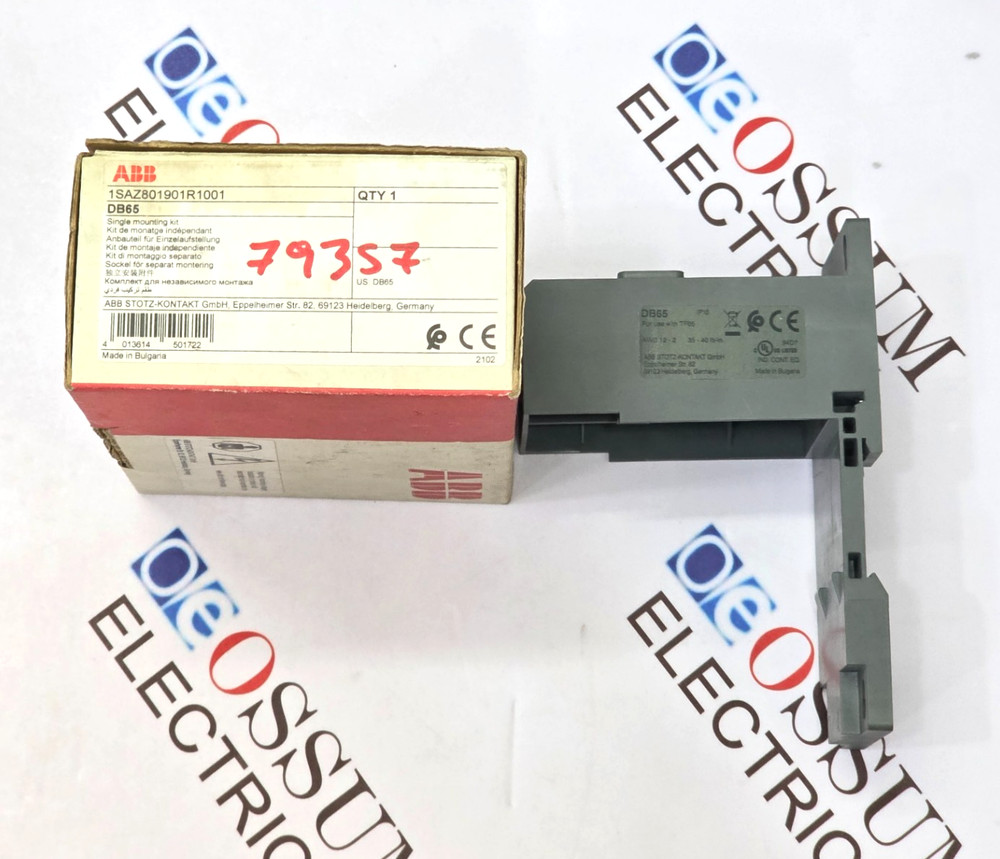 ABB DB65 ASAZ801901R1001 SINGLE MOUNTING KIT