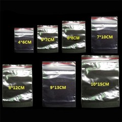 Grip Seal Bags Self Resealable Grip Poly Plastic Clear Zip Lock MIX 2 Mil 2ML