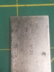 The L.S. Starrett Co. No. 20 Hardened Steel Square 3″ USA MADE Machinist Tool