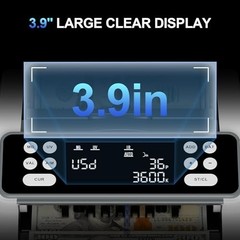 Money Counter Machine Value Counting USD EUR UV MG IR DD MT Counterfeit