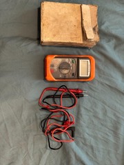 BLUE POINT BY SNAP ON # EEDM501B MULTIMETER W/ LEADS – NOT WORKING/PARTS