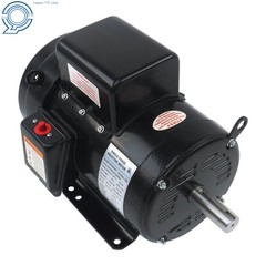 TEFC 5HP Single Phase Motor 1800 RPM 184T Farm Duty 208/230V 4-Pole 60Hz