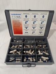 PRO-SOURCE 36 Piece, Push to Connect Fitting Kit: 1/2" Tube 2569601236PRO