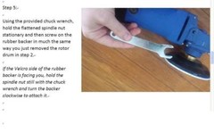 Pipe Tube Polisher 60 Coated Zirconia belt titanium stainless steel wood metal