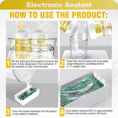 WANJAO Yellow Conformal Coating for Electronics, Electrical Potting