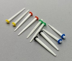 Glass Fiber Post Dental Fiber Post Teeth Restorative 1.2/1.4/1.6/1.8mm 200pc USA