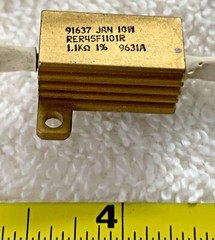 Resistors Metal Cased Dale RH5 RH10, RH25, RH50, RH100, RH250 ++ to 120 Watt 1%