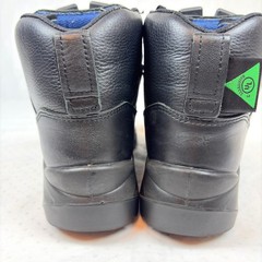 Haix Airpower R8 Mens Black Leather Front Zip Safety Work Boots 7.5W Womens 9.5