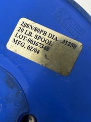 FRY METALS 20Sn/80Pb Solder Wire 0.32150 Diameter 17 LB /Pounds