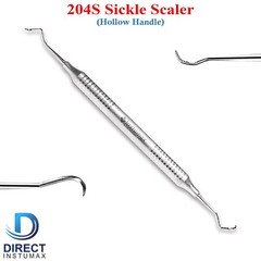 Sickle Scaler 204S Dental Hand Instruments Pro Periodontal Hygiene Pick Tool