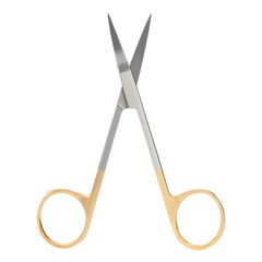 Surgical Medical Straight & Curved Scissors 4.5” Sharp/Sharp Instrument
