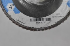 Lot of 10 Arc Abrasives Flap Discs Fiberglass 90 Grit ZA 4″ x 5/8″ 10806FF