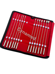 PREMIUM O.R GRADE BAKES ROSEBUD URETHRAL SOUNDS DILATOR SET SURGICAL INSTRUMENTS