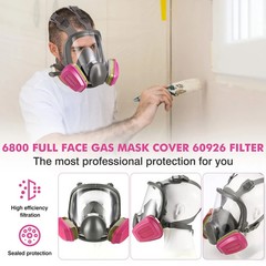 Full Face Respirator with 60926 Filters
