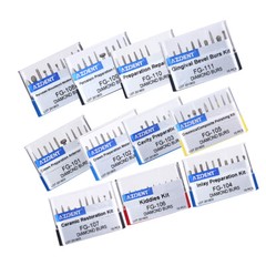 10PCS/Kit Dental Diamond Burs Kit FG101-FG117 fit Handpiece AZDENT