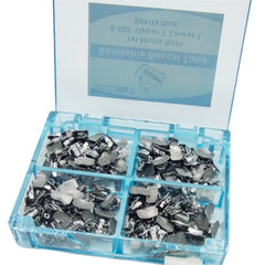 50Sets Dental Orthodontic Sgl Buccal Tube Roth.022 1st Molar Non-Conv Mesh Base