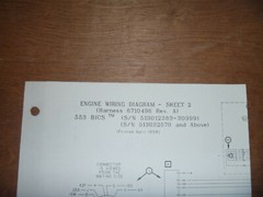Bobcat 553 BICS Skid Steer Engine Electrical Wiring Diagram Manual 513032570 UP