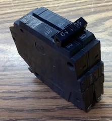 Used General Electric THQP250 GE Plug-In 50-Amp 2-Pole 120/240 Circuit Breaker