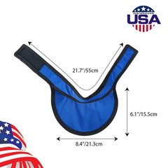 Lead Apron for Dental Medical X-Ray Protective Radiation Shield Collar Lead Gown