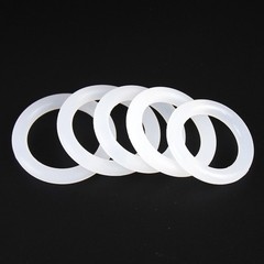 White Silicone Rubber O Rings 3.5mm Cross Section 5mm-78mm ID Food Grade O Ring