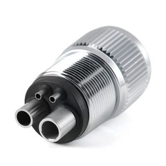 Dental Quick Change Tubing Adapter High Speed Handpiece straight 2/4 Hole