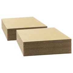 Golden State Art, 50 pack 6×9 Corrugated Cardboard Sheets 6×9, 50-pack