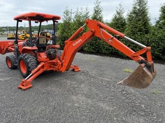 KUBOTA L39 LOADER BACKHOE – 4X4 – 12 SPD GLIDESHIFT – COUPLER – AUTO LEVEL