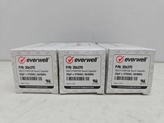 3 Pack Everwell 20X370 Round Run Capacitor 20µf x 370V 50/60Hz New