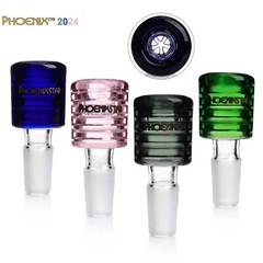14mm Glass Bowl Screen Thick borosilicate pull-out slide Phoenix star 2024