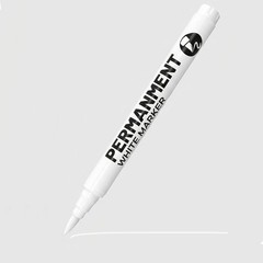 White Acrylic Paint Brush Pens Permanent Marker Christmas Decorations Paint Set