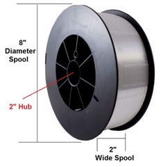 Stainless Steel ER308L MIG Welding Wire Mig Wire 308L .035″ 10 lbs Roll