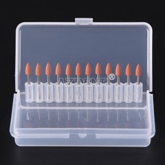 AZDENT Dental 0413 Brownie Polishers Friction Grip FG Mini Points 1.6mm 12PCS/PK