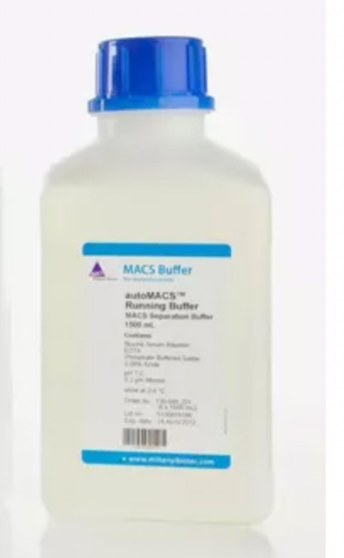 MILTENYI BIOTEC MACS BUFFER MACSQUANT RUNNING BUFFER 1500ML 130-111-747 Case 6