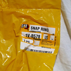 1V-8578 Caterpillar Snap Ring Thick 6.35mm 1V8578 CAT Final Drive Wheel Brake HD