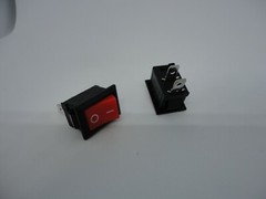 2 Pcs Pack Red KCD1 10A 125V 6A 250V AC CQC 2 Pin I O Power Button Rocker Switch