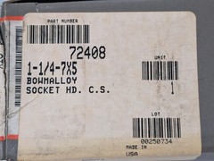 Unbrako 12918: 1-1/4-7 x 5″ high strength alloy socket head cap screw fastener