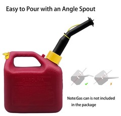 Gas Can Spout Replacement Universal Kit Leakproof Angle Nozzles Gasket Filter…