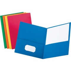 Esselte ESS57506 Oxford Twin Pocket Folders Black 100 Sheet Capacity