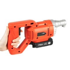 21V Cordless Concrete Vibrators Surface Power Trowel w/ 59″ Screed Blade Rulder