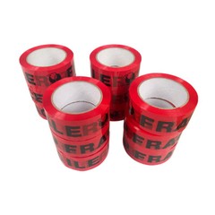 36 Rolls Fragile Handle w/ Printed Shipping & Packaging Tape 2 mil 2″ 100 Yards