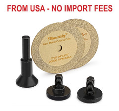 Sbestily Diamond Cutting Wheel 2 Inch Die Grinder Cut Off Wheel for Metal & Stai