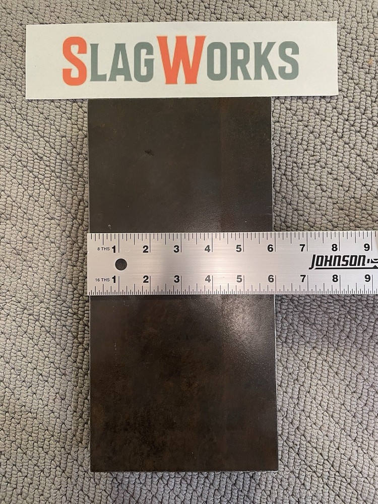 1x6x12 inch steel plate 6”x12” A36 Hot Roll Flat 1″ Thick