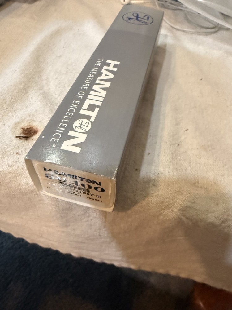 NEW Hamilton 25 µL Microliter Plunger Model 702N (for Lab Use) SYR # 80400 22s